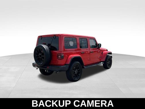 Firecracker Red Clearcoat 2025 Jeep Wrangler 4xe Sahara