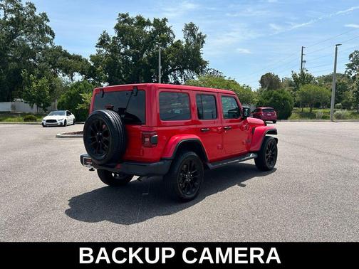 Firecracker Red Clearcoat 2025 Jeep Wrangler 4xe Sahara