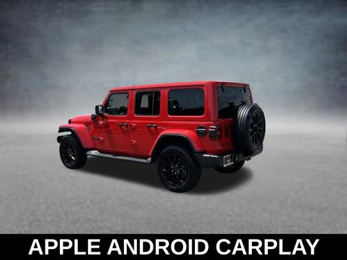 Firecracker Red Clearcoat 2025 Jeep Wrangler 4xe Sahara