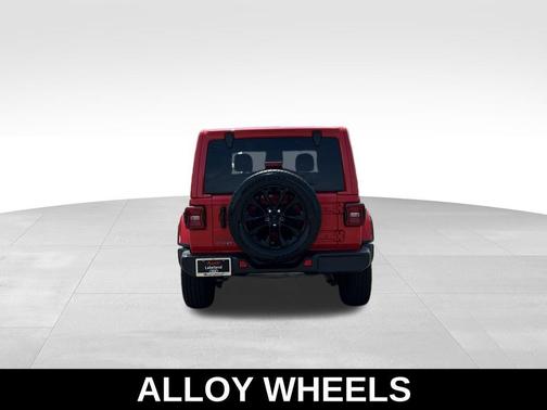 Firecracker Red Clearcoat 2025 Jeep Wrangler 4xe Sahara