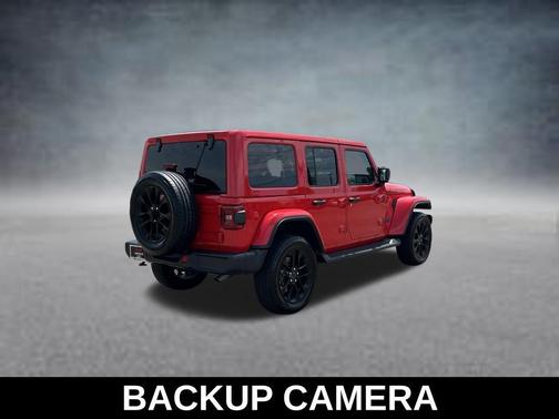 Firecracker Red Clearcoat 2025 Jeep Wrangler 4xe Sahara