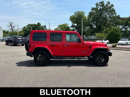 Firecracker Red Clearcoat 2025 Jeep Wrangler 4xe Sahara