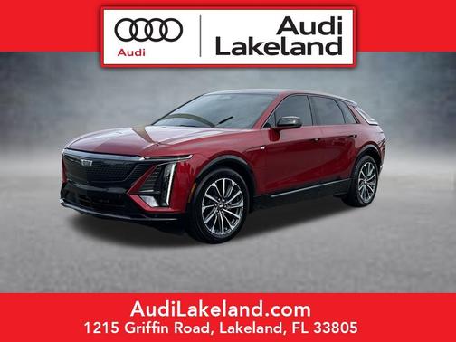 Radiant Red Tintcoat 2024 Cadillac LYRIQ Sport