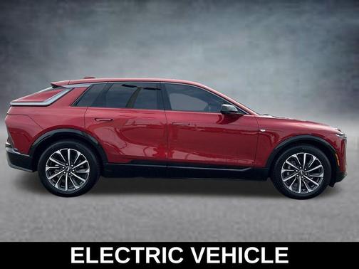 Radiant Red Tintcoat 2024 Cadillac LYRIQ Sport