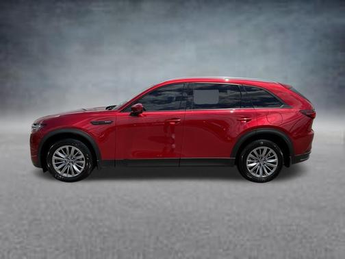 Soul Red Crystal Metallic 2024 Mazda CX-90 PHEV Preferred