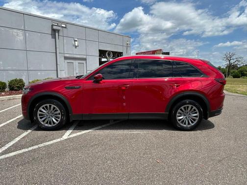 Soul Red Crystal Metallic 2024 Mazda CX-90 PHEV Preferred