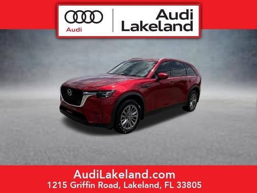 Soul Red Crystal Metallic 2024 Mazda CX-90 PHEV Preferred