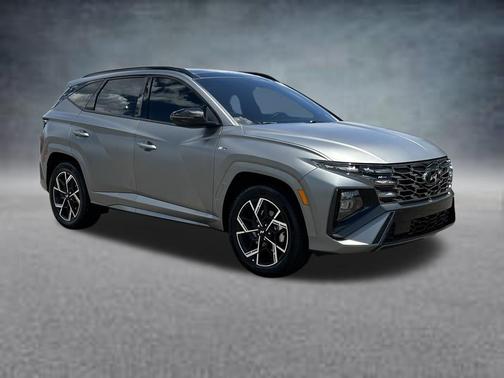 Titanium Gray Matte 2025 Hyundai TUCSON Hybrid N Line