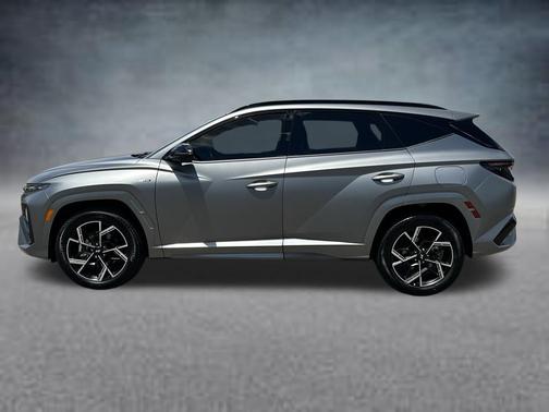 Titanium Gray Matte 2025 Hyundai TUCSON Hybrid N Line