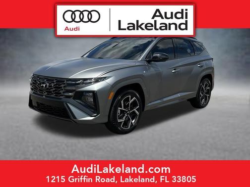 Titanium Gray Matte 2025 Hyundai TUCSON Hybrid N Line