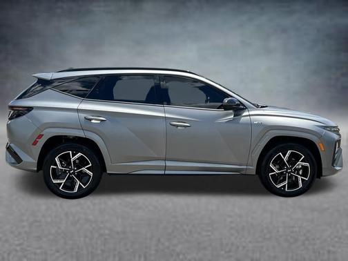 Titanium Gray Matte 2025 Hyundai TUCSON Hybrid N Line