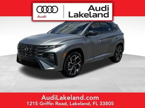 Titanium Gray Matte 2025 Hyundai TUCSON Hybrid N Line