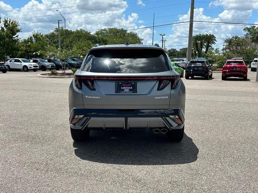 Titanium Gray Matte 2025 Hyundai TUCSON Hybrid N Line