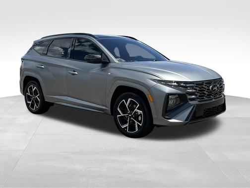 Titanium Gray Matte 2025 Hyundai TUCSON Hybrid N Line