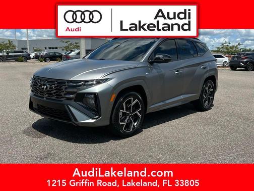 Titanium Gray Matte 2025 Hyundai TUCSON Hybrid N Line