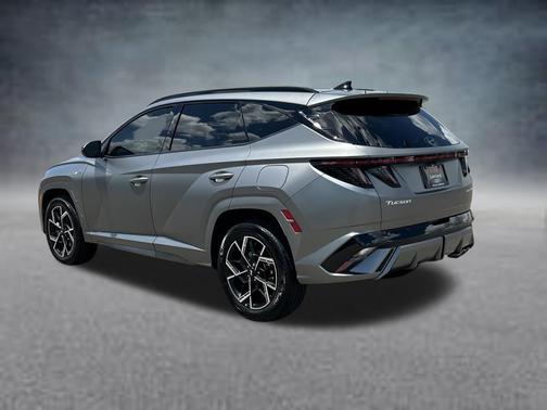 Titanium Gray Matte 2025 Hyundai TUCSON Hybrid N Line