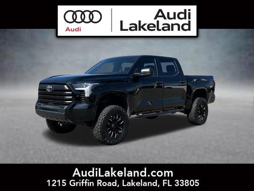 Midnight Black Metallic 2025 Toyota Tundra SR