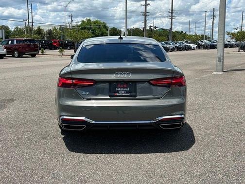 Gray Metallic 2023 Audi A5 Sportback 45 S Line Premium Plus
