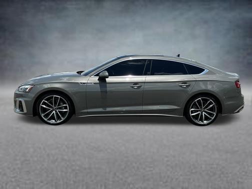 Gray Metallic 2023 Audi A5 Sportback 45 S Line Premium Plus