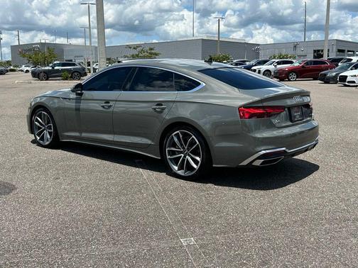 Gray Metallic 2023 Audi A5 Sportback 45 S Line Premium Plus