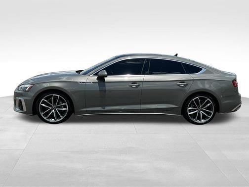Gray Metallic 2023 Audi A5 Sportback 45 S Line Premium Plus