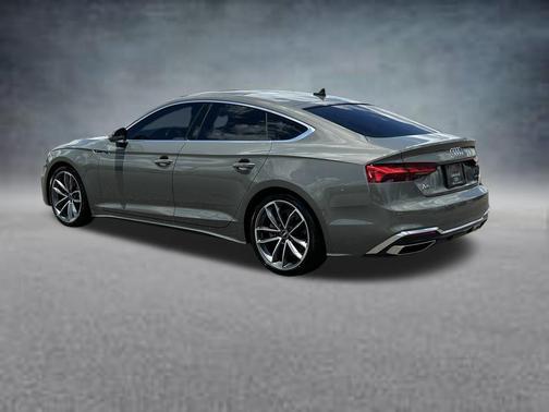 Gray Metallic 2023 Audi A5 Sportback 45 S Line Premium Plus
