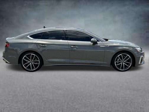 Gray Metallic 2023 Audi A5 Sportback 45 S Line Premium Plus