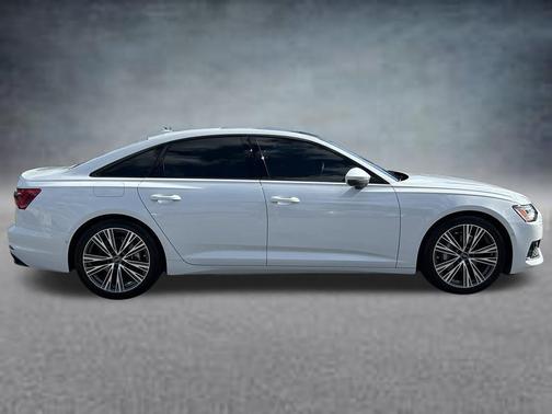 Glacier White Metallic 2024 Audi A6 45 Premium Plus