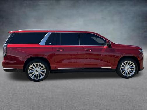 Radiant Red Tintcoat 2024 Cadillac Escalade ESV Premium Luxury