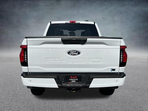 Oxford White 2025 Ford F-150 Lightning XLT