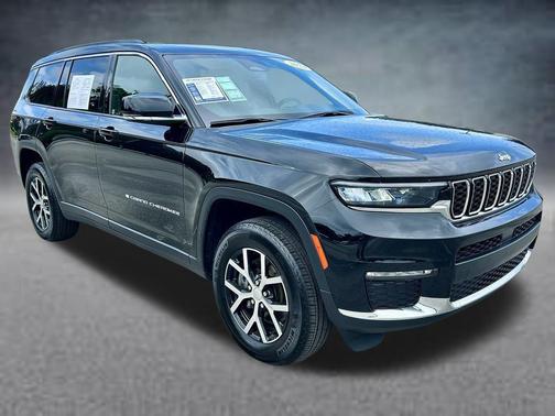 Diamond Black Crystal Pearlcoat 2024 Jeep Grand Cherokee L Limited