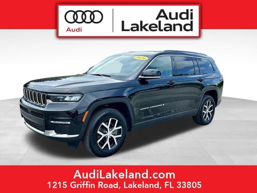 Diamond Black Crystal Pearlcoat 2024 Jeep Grand Cherokee L Limited