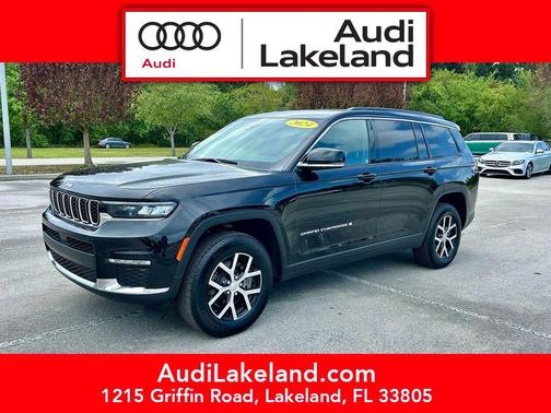 Diamond Black Crystal Pearlcoat 2024 Jeep Grand Cherokee L Limited