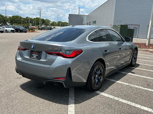 Skyscraper Grey Metallic 2025 BMW i4 Gran Coupe eDrive40
