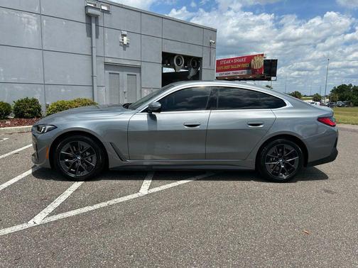 Skyscraper Grey Metallic 2025 BMW i4 Gran Coupe eDrive40