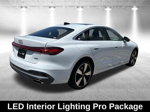 Glacier White Metallic 2025 Audi A5 Premium Plus TFSI quattro S tronic