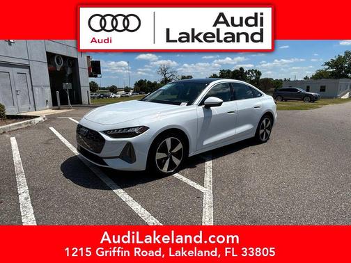 Glacier White Metallic 2025 Audi A5 Premium Plus TFSI quattro S tronic