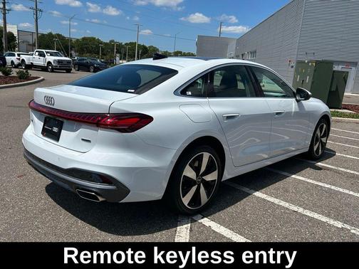Glacier White Metallic 2025 Audi A5 Premium Plus TFSI quattro S tronic