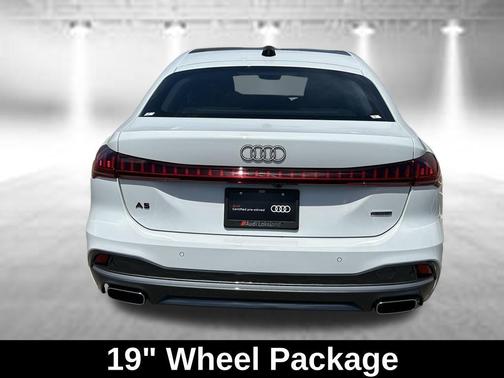 Glacier White Metallic 2025 Audi A5 Premium Plus TFSI quattro S tronic