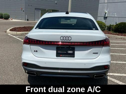 Glacier White Metallic 2025 Audi A5 Premium Plus TFSI quattro S tronic