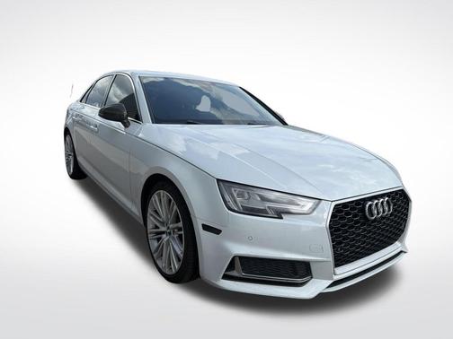 Glacier White Metallic 2019 Audi A4 2.0T Premium Plus