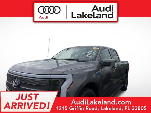 Carbonized Gray Metallic 2024 Ford F-150 Lightning LARIAT