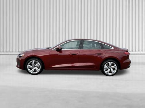 Red Metallic 2025 Audi A5 Prestige TFSI quattro S tronic