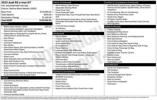 2023 Audi RS e-tron GT quattro