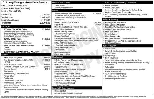 2024 Jeep Wrangler 4xe Sahara