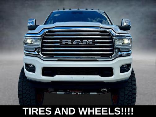 Pearl White 2023 RAM 2500 Longhorn