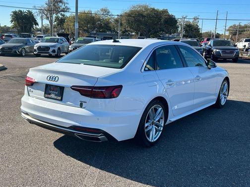 Ibis White 2023 Audi A4 45 S line Premium Plus