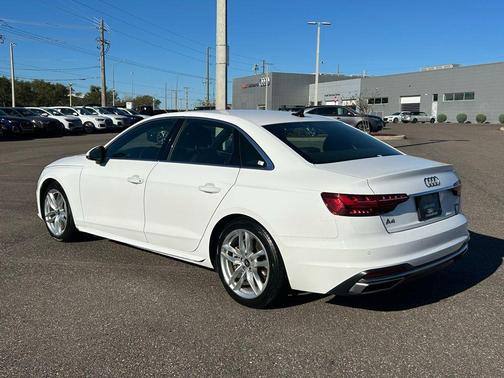 Ibis White 2023 Audi A4 45 S line Premium Plus