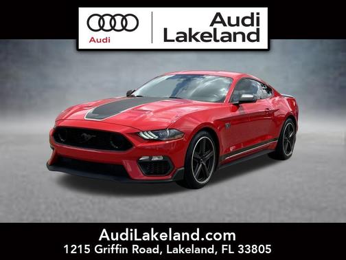 Race Red 2022 Ford Mustang Mach 1 Fastback