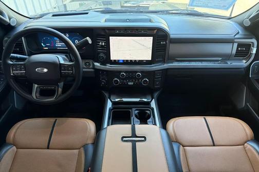 Antimatter Blue Metallic 2024 Ford F-350 Platinum